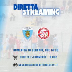 Calcio Serie D Gir. G - Sassari Calcio Latte Dolce-Atletico Lodigiani